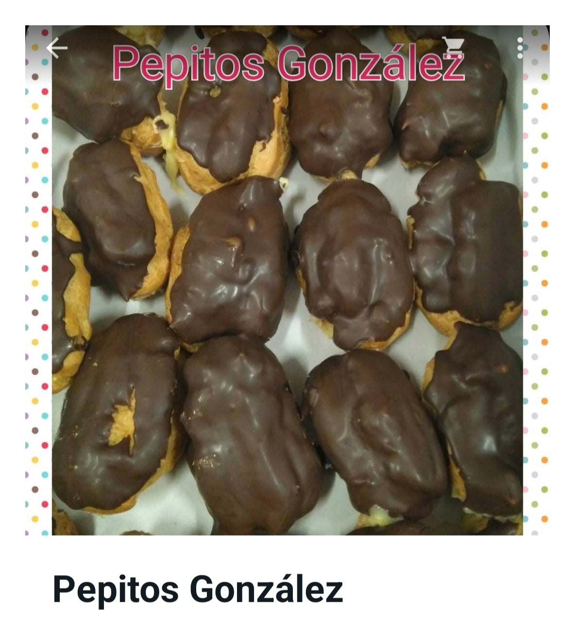 Pepitos Crema GONZALEZ 1.25KG