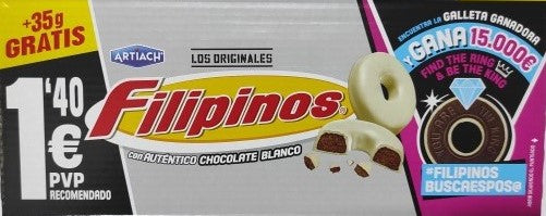 Filipinos Blanco 128g 12u 65412 TRIGORIC