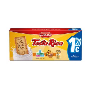 Tosta Rica 190g 12paq 59981 TRIGORICO