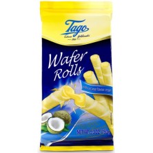 Tubito relleno Coco 12 paq UNION MEL