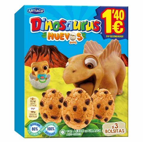 Dinosaurus Huevo 105g 12 61160 TRIGORICO