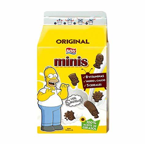 Minis Choco Simps 135g 12p ARLUY