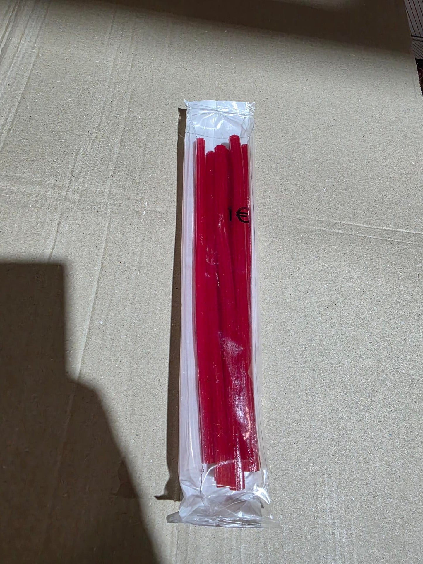 Regaliz Fresa 80g 20u EUROCHOC