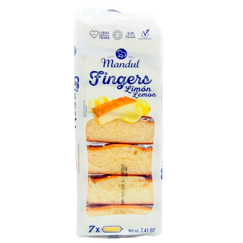 Fingers Lemon 7u. 210Gr. x 11p MANDUL