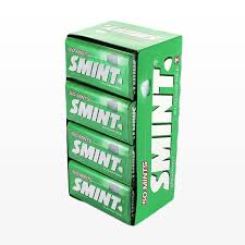 Smint Tin Spearmint Display 12u