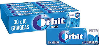 Orbit Gragea Menta Nacional 14g 30u