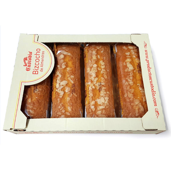 Bizcocho Almendra 1,6kg CUSTODIO 4P