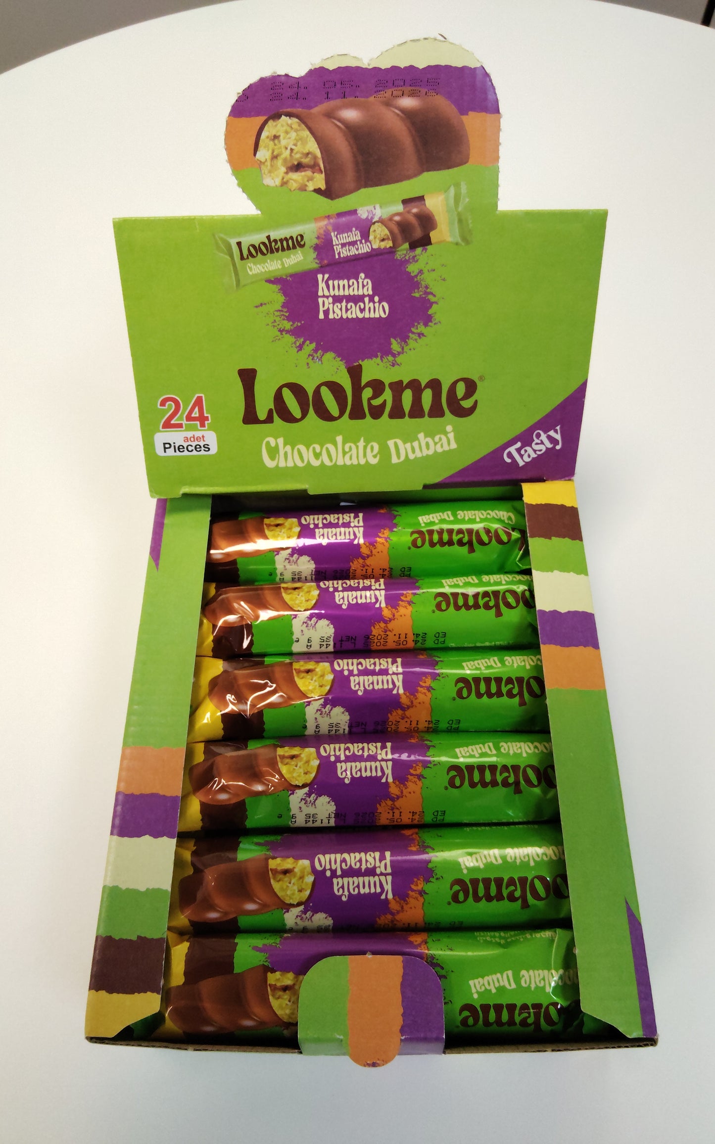 LOOKME BAR CHOCOLATE DUBAI 24UN 35G