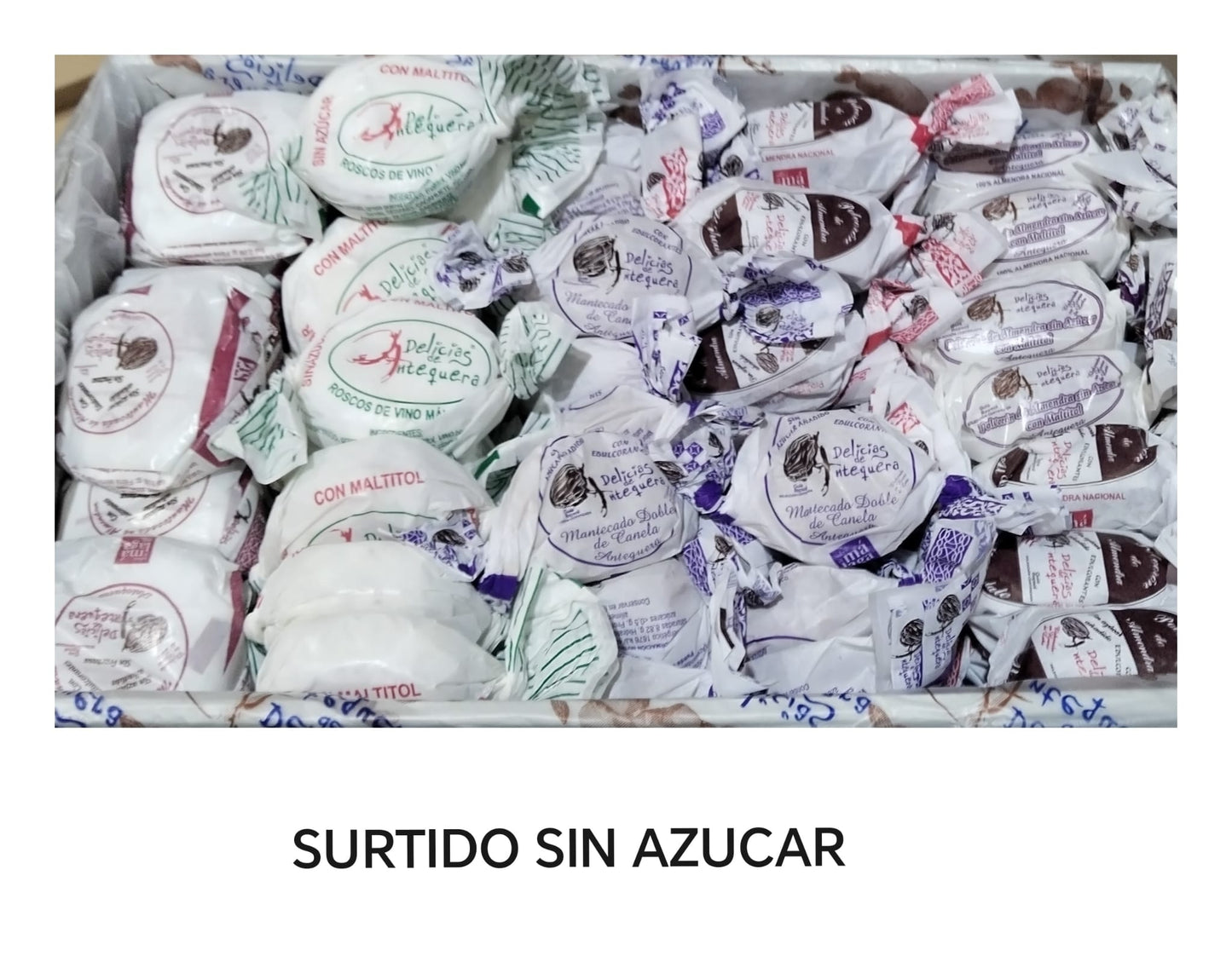 Mantecados Surtido S/Azucar Antequera 4KG
