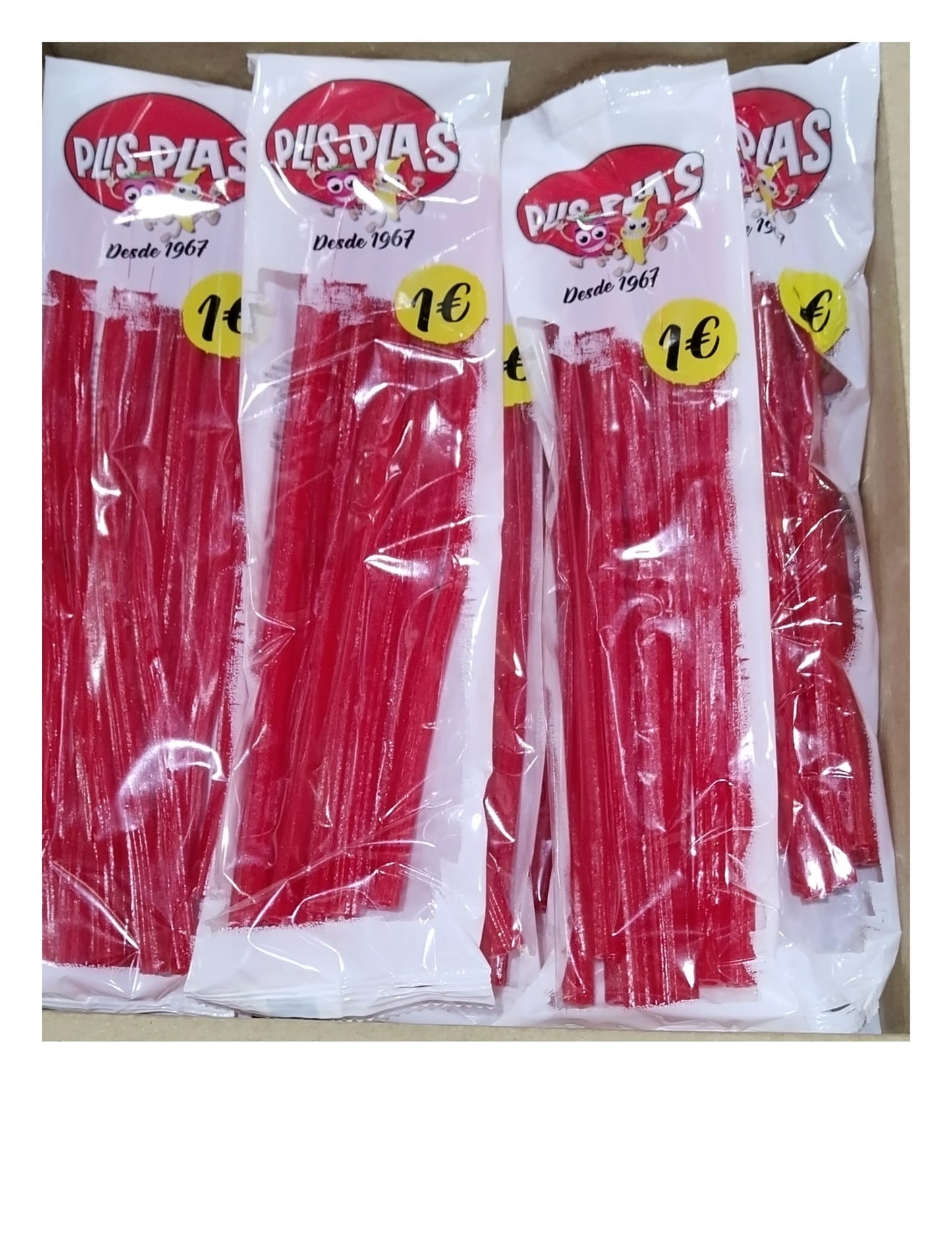 TORCIDA ROJA BOLSA 110G 21UN PLISPLAS