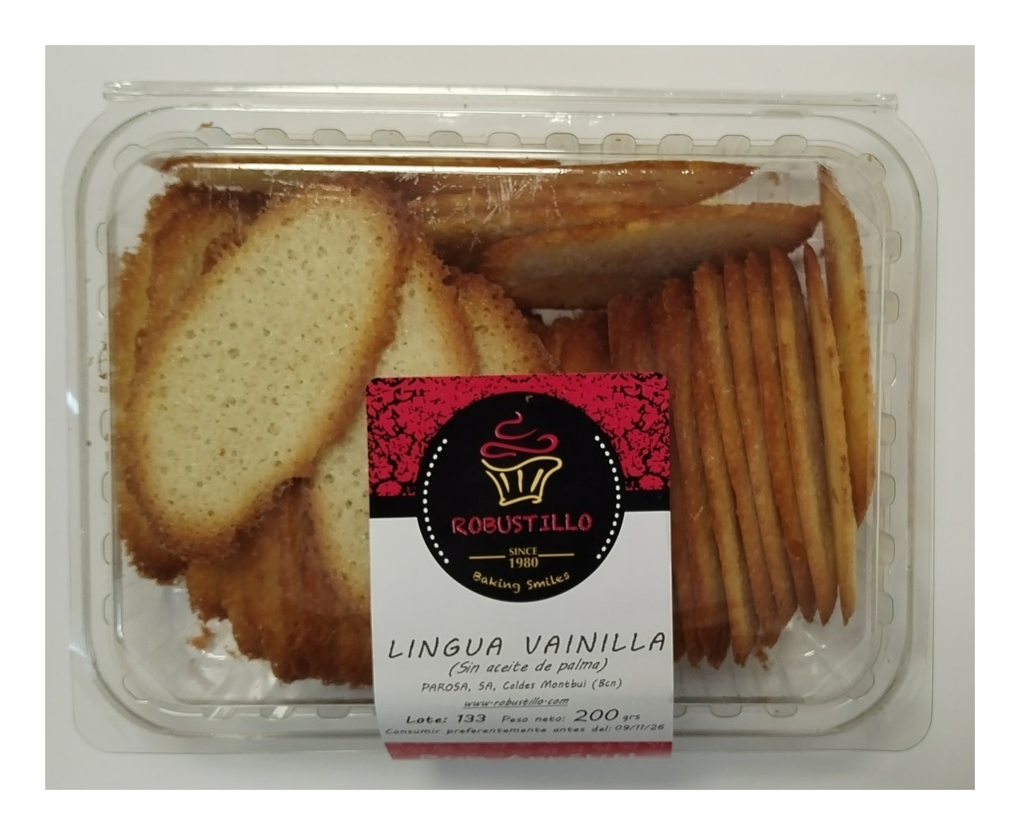 Lingua Vainilla 8 blisters ROBUSTILLO