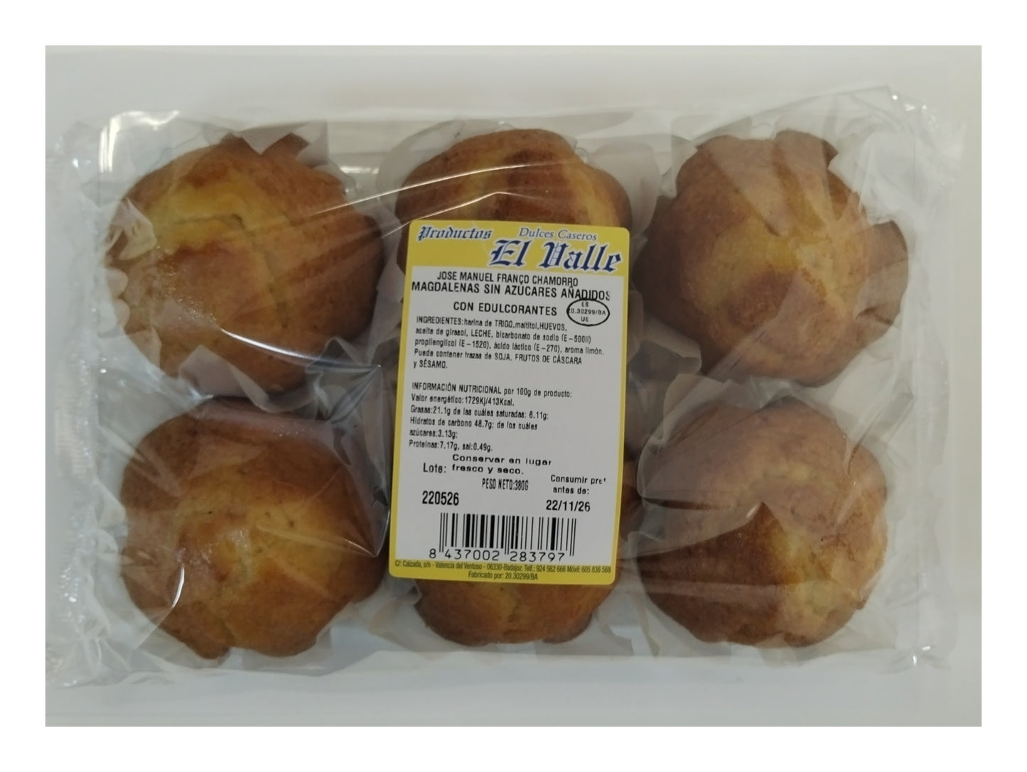 Magdalena casera S/AZ.9 paquetes VALLE