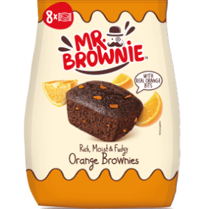 Brownie Naranja 200g 12u LAZARO