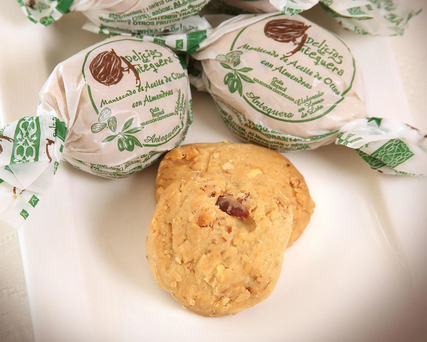 Mantecado Oliva Almendra Antequera 4k