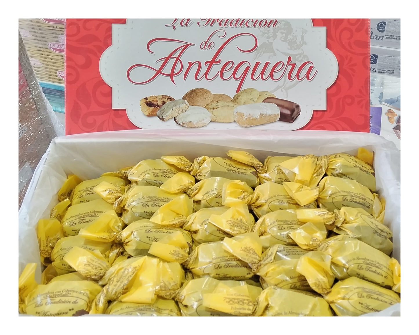 Polvoron Bañado Choco La Tradicion 4kg