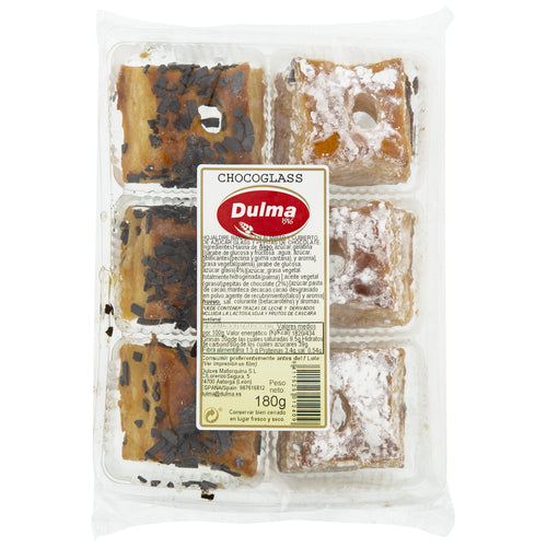 Hojaldre Chocoglass 180g 12p ASTORGA