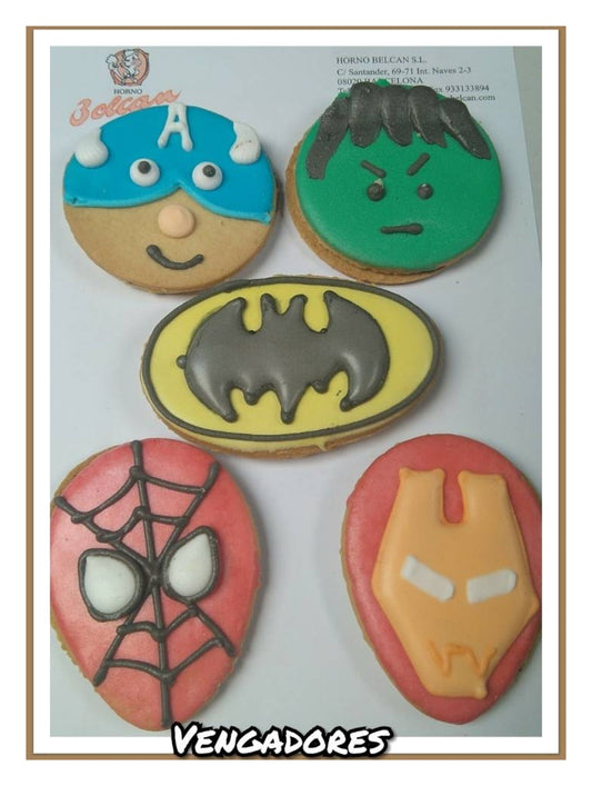Galletas Super Heroe LOZANO 30u.