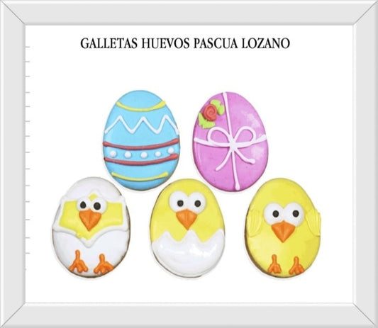 Galleta Huevos Pascua LOZANO 30u.