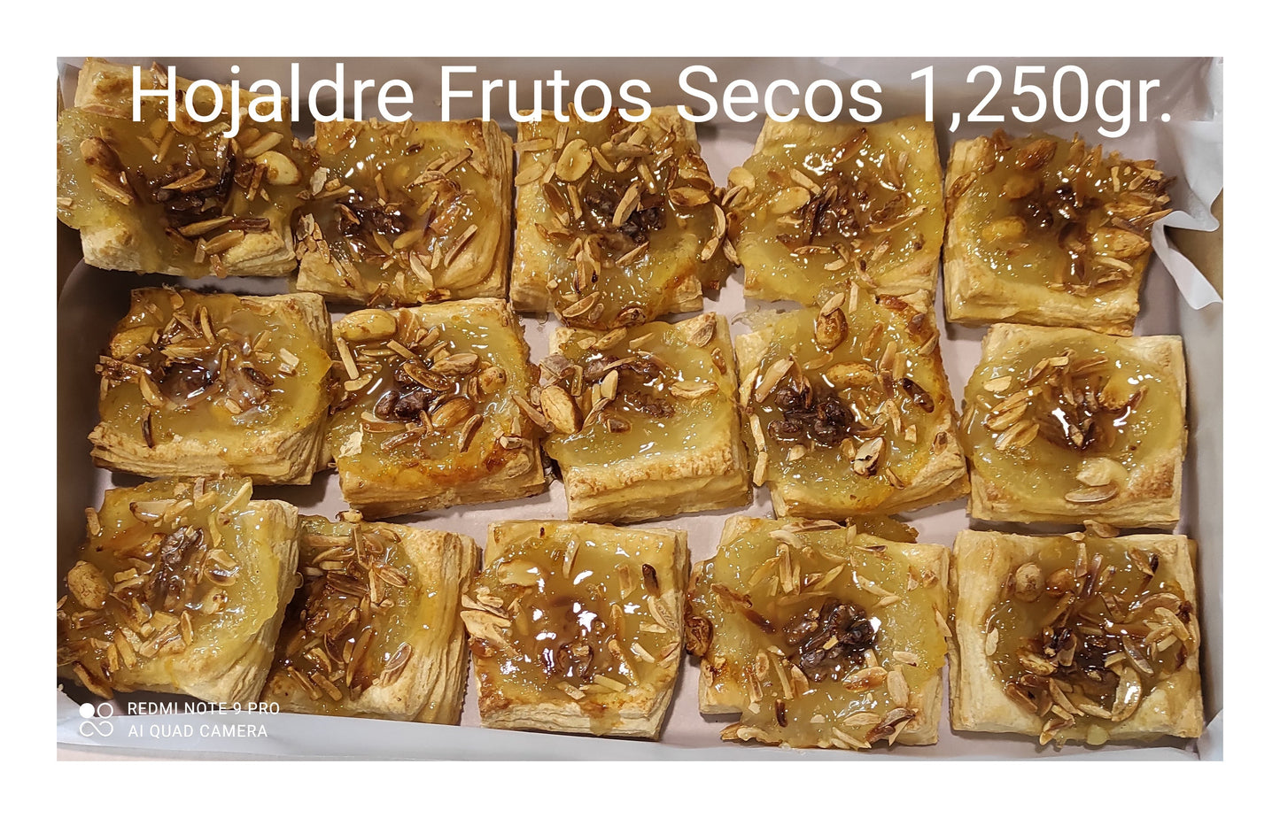 Hojaldre Frutos secos GONZALEZ 1.25kg