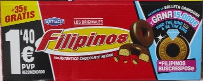 Filipinos Negro 128g 12u 65414 TRIGORICO