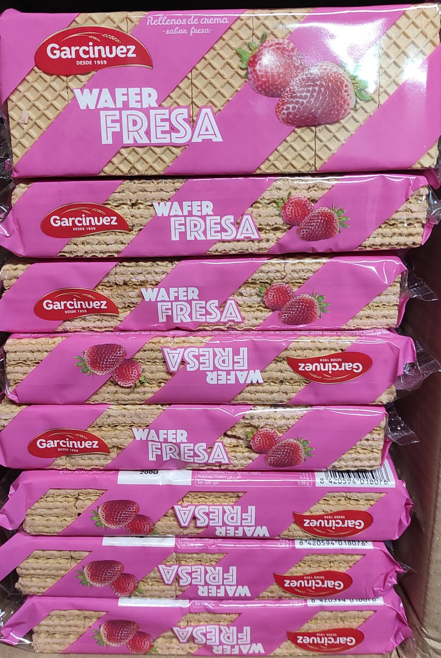 Boer Fino 200g Fresa 18 Paq GARCINUEZ
