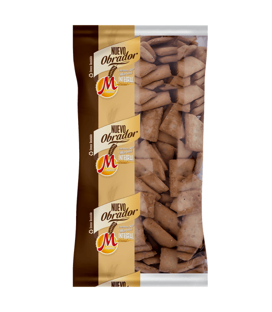 Regañas integrales 275g 12u MONTI