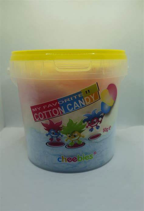 Algodón Azúcar Tricolor 50g 6u STAR