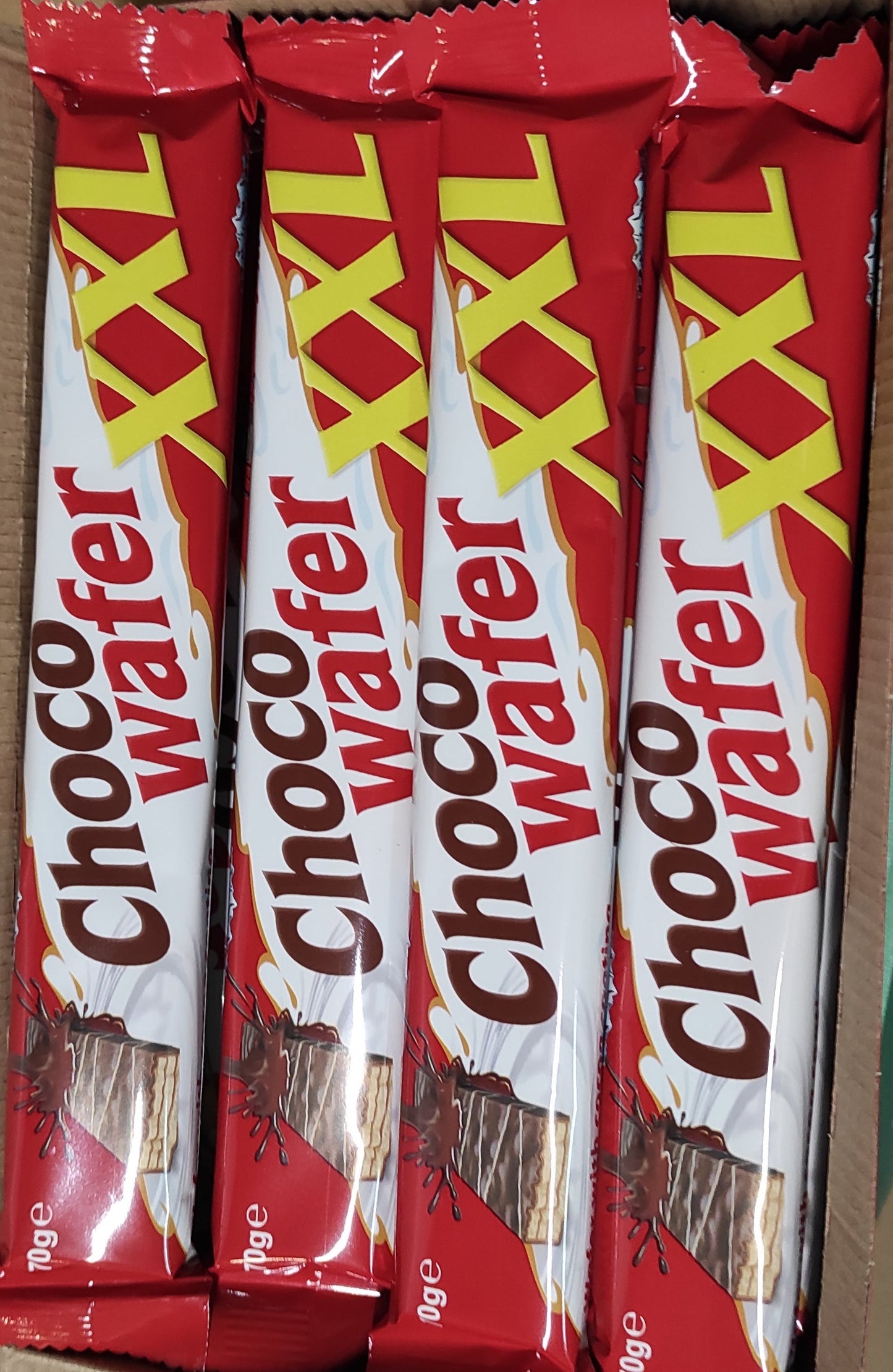 Wafer Choco XXL 70g 24u STAR
