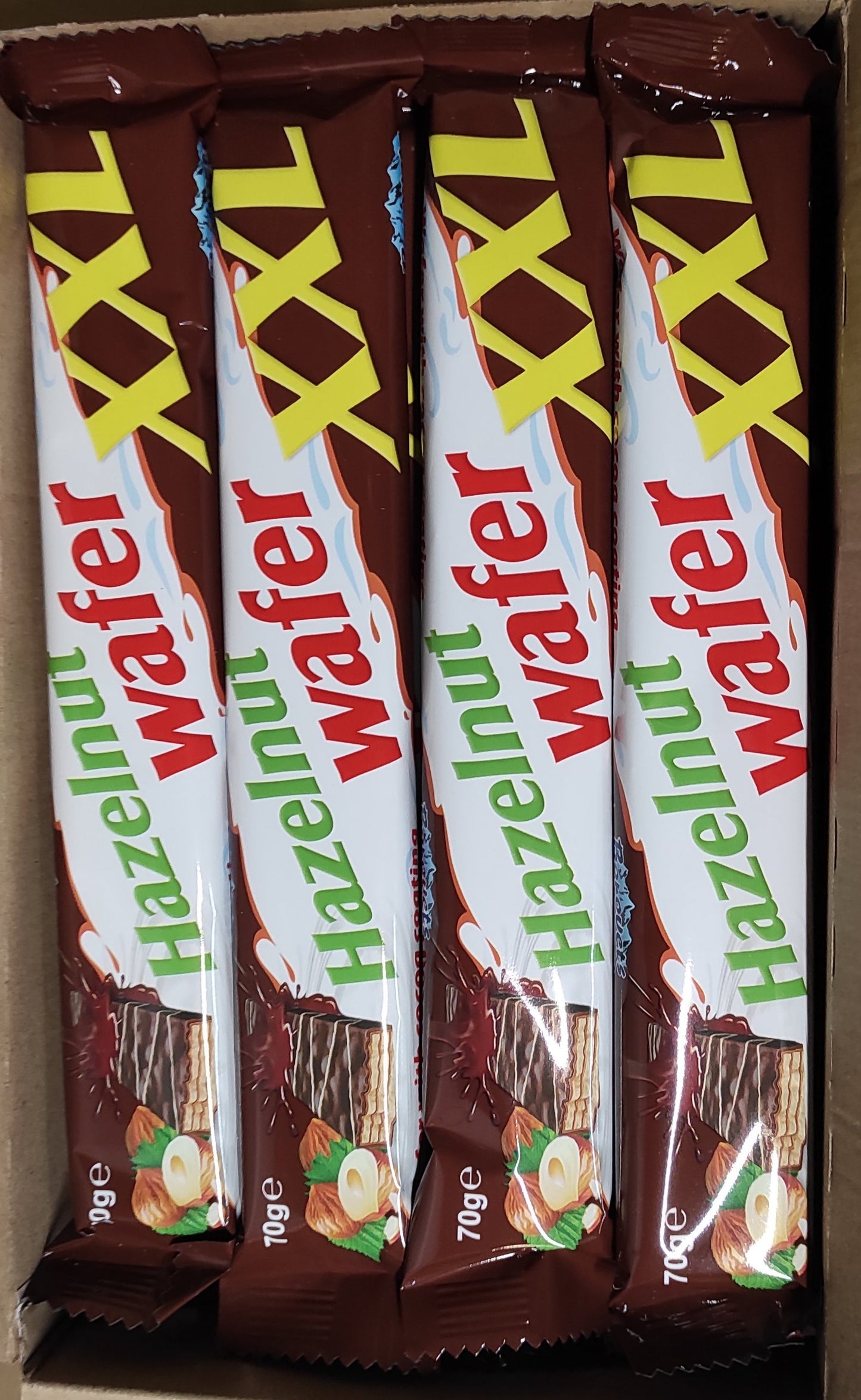 Wafer Avellana XXL 70g 24u STAR