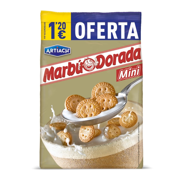 Mini Marbu Dorada 230g 8u 62803 TRIGORIC