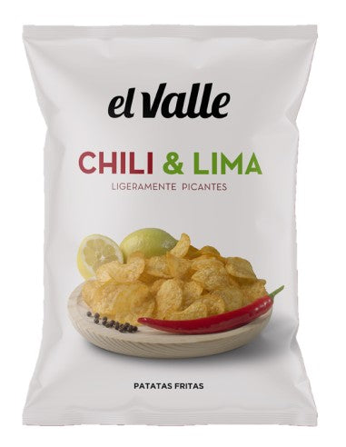 Patata Lisa Chili/Lima 12u 90g VALLE
