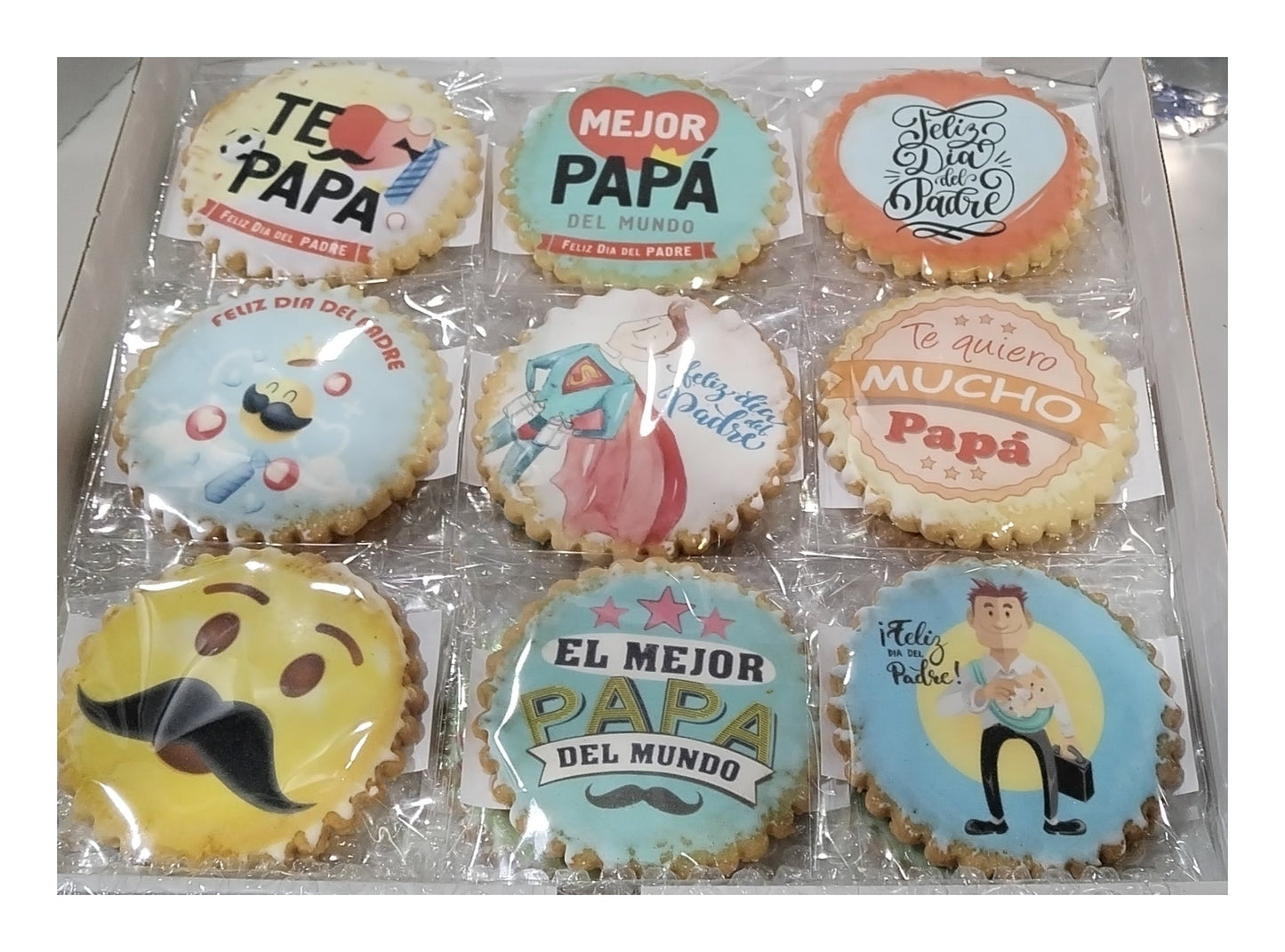 Galletas Dia del Padre 18 unidades