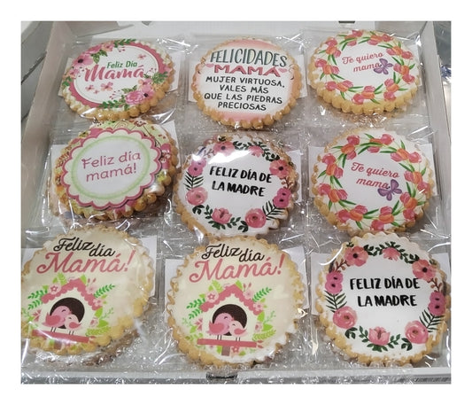 Galletas Dia de la Madre 18 unidades