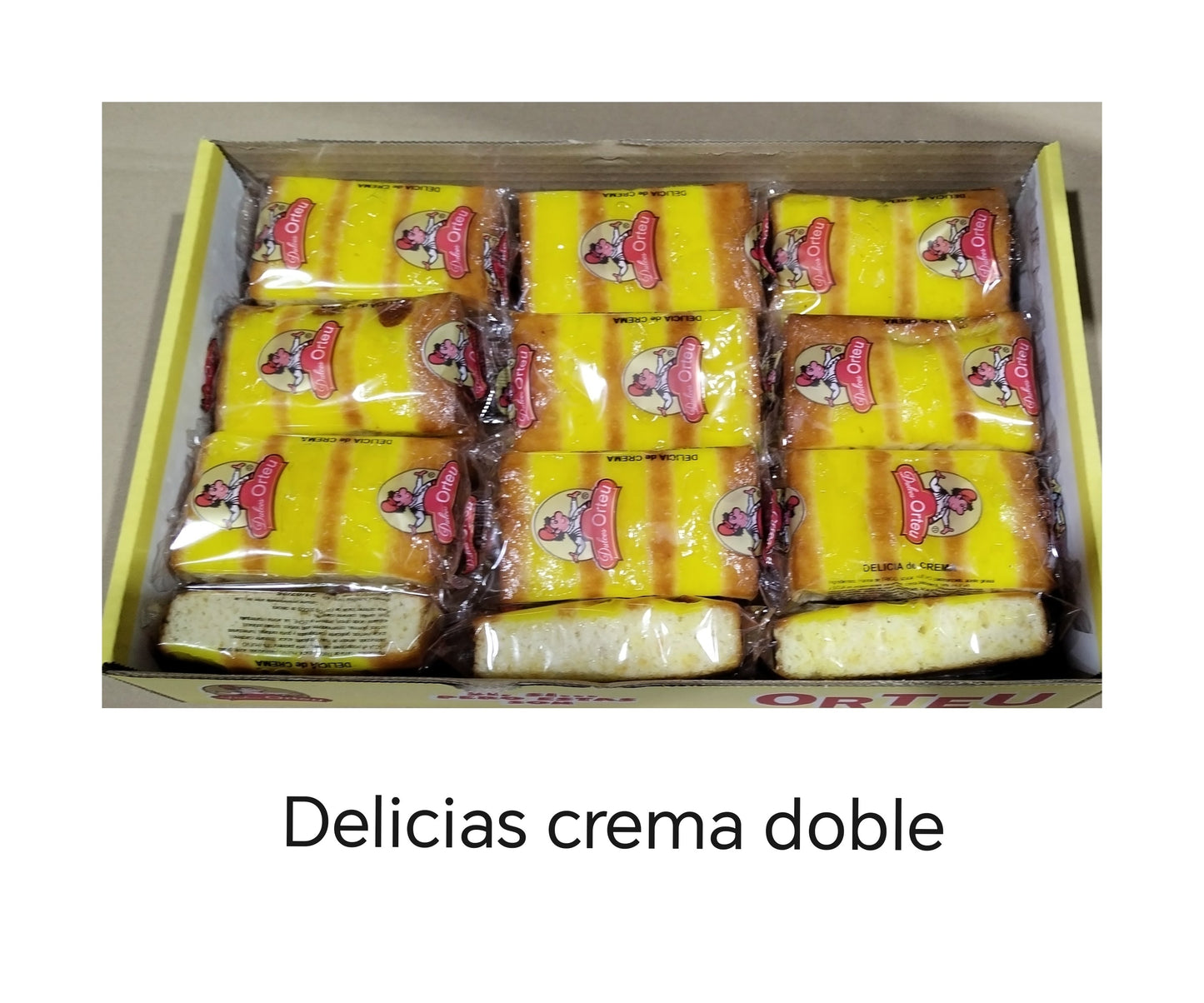 Delicia Crema 21 paquetes ORTEU