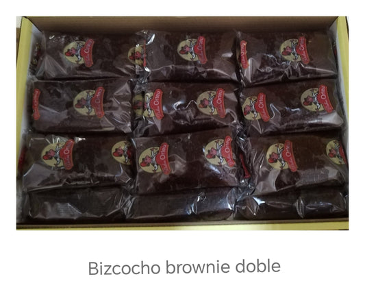 Bizcocho Brownie doble 21 paquetes ORTEU