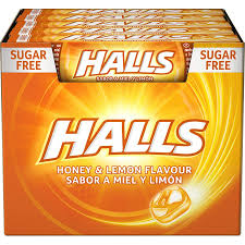 Halls Miel y Limon sin azucar 32g 20u