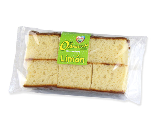 BIZCOCHO LIMON 0% 9 BANDEJAS 6 U CODAN
