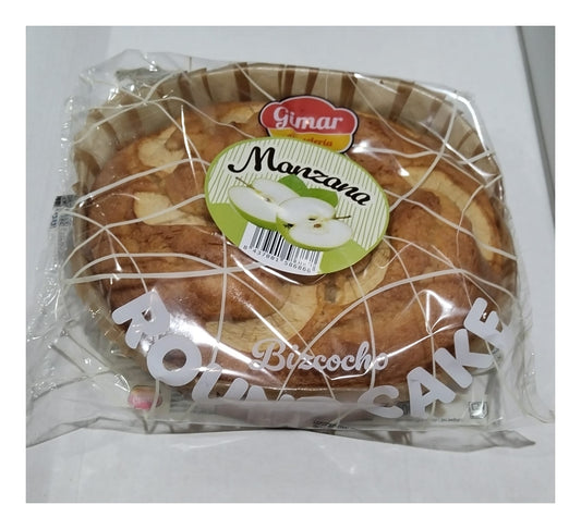 BIZCOCHO ROSCO MANZANA 400G 8 UND GIMAR