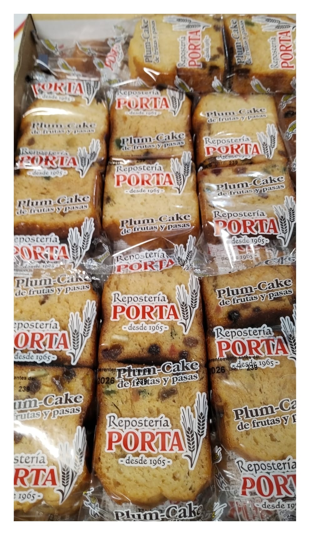 Plum Cake 1x1 Porta 2.2kg