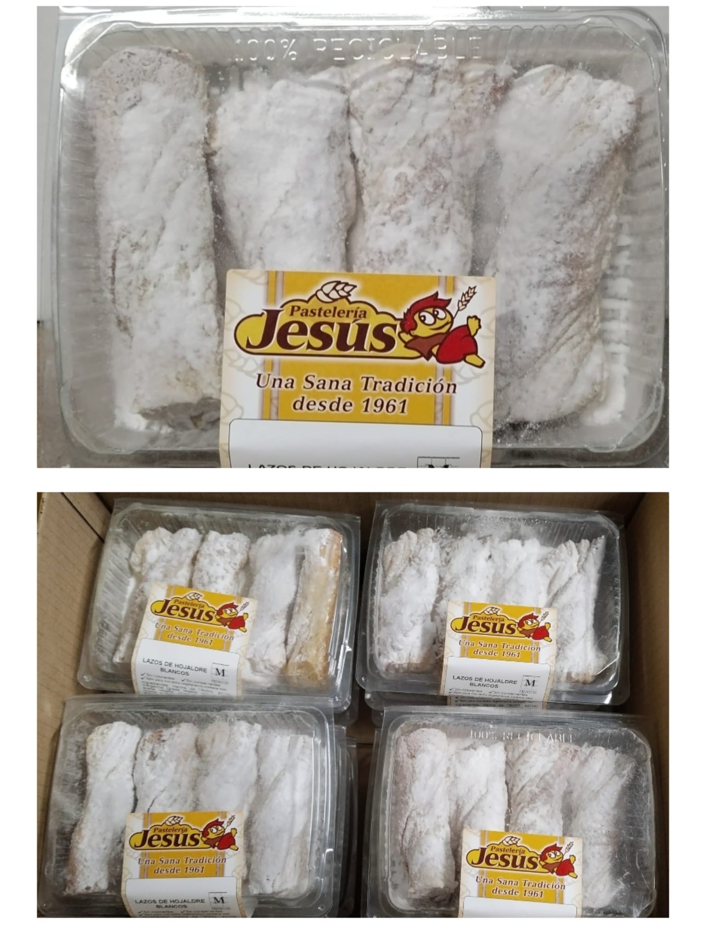 LAZO BLANCO BLISTER JESUS