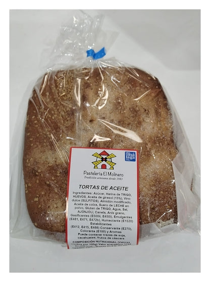 TORTA ACEITE BOLSA 2 UND
