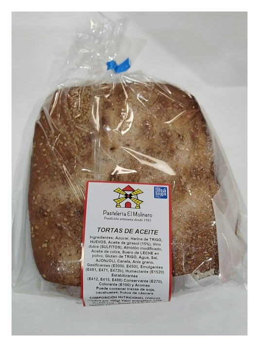 TORTA ACEITE BOLSA 2 UND