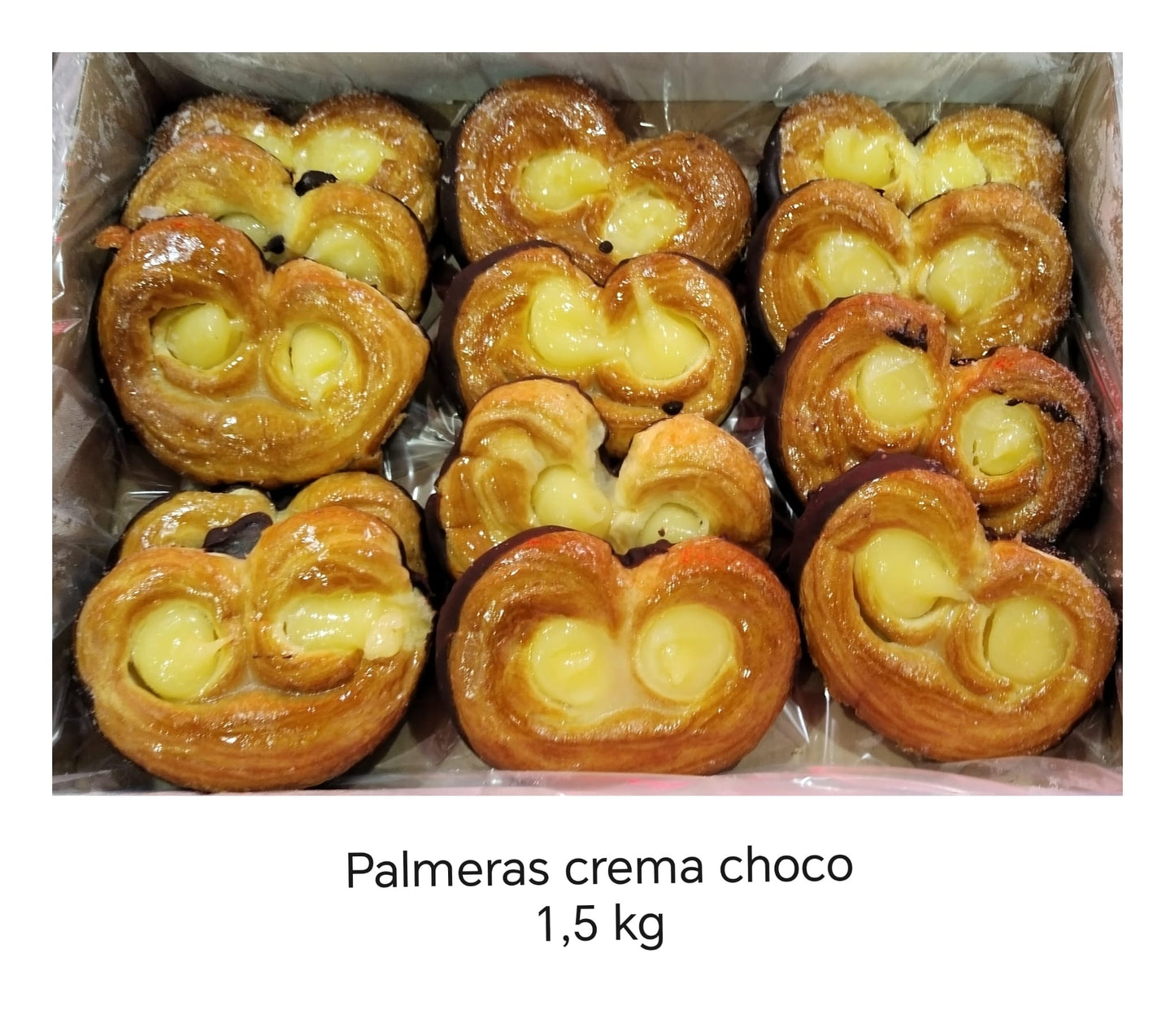 PALMERA CREMA CHOCO 1.5KG