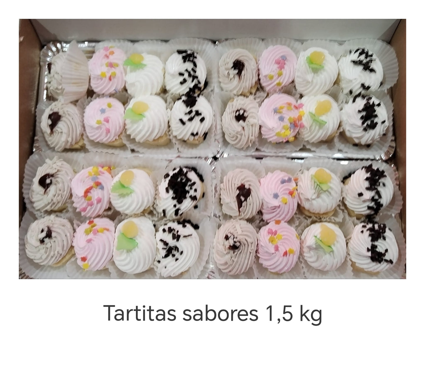 TARTITAS SABORES 1.5KG