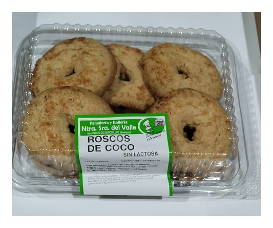 Roscos de Coco tarrina 6u ALEJANDRO F.