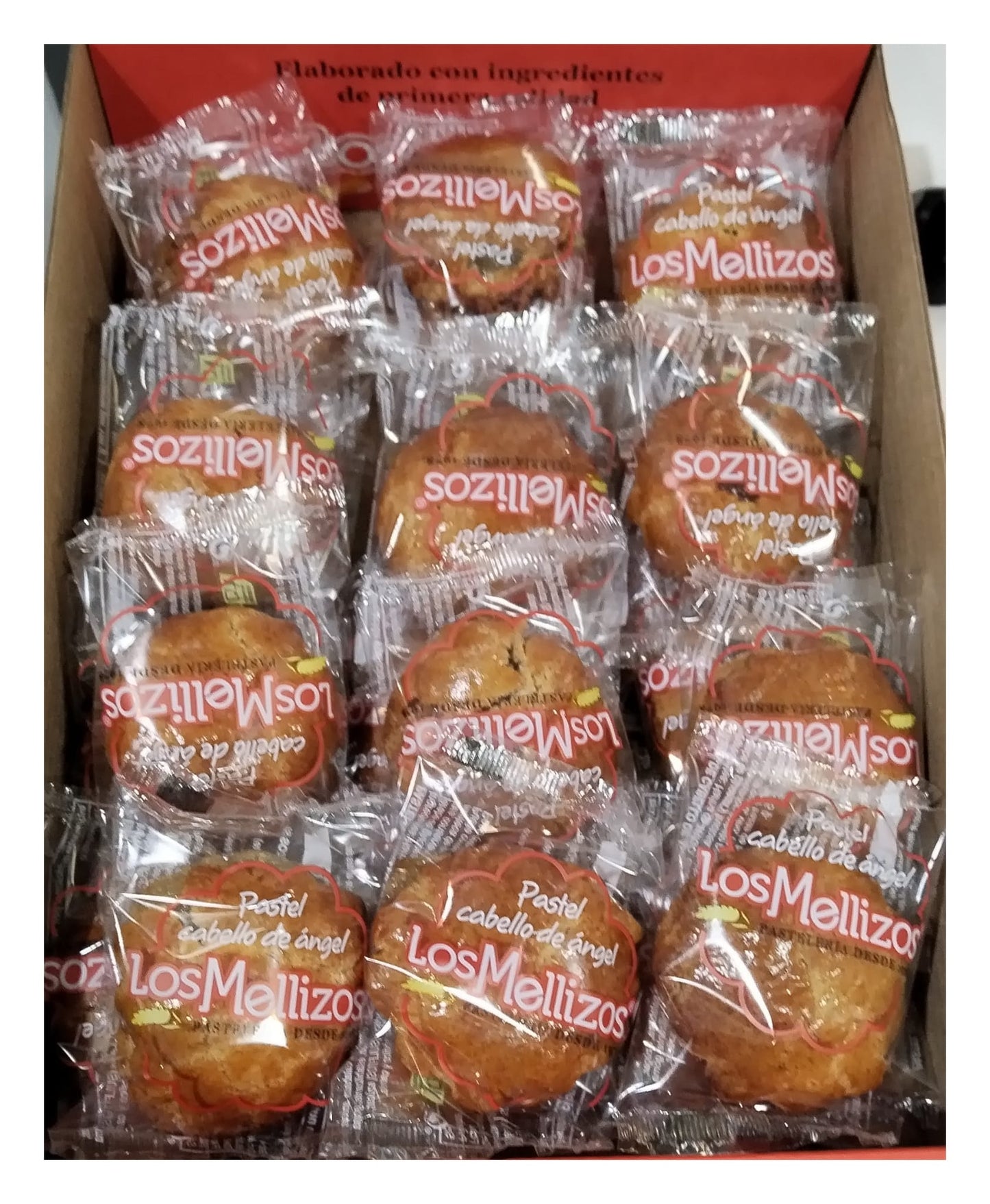Pastelillo cabello 1x1  Mellizos 2kg