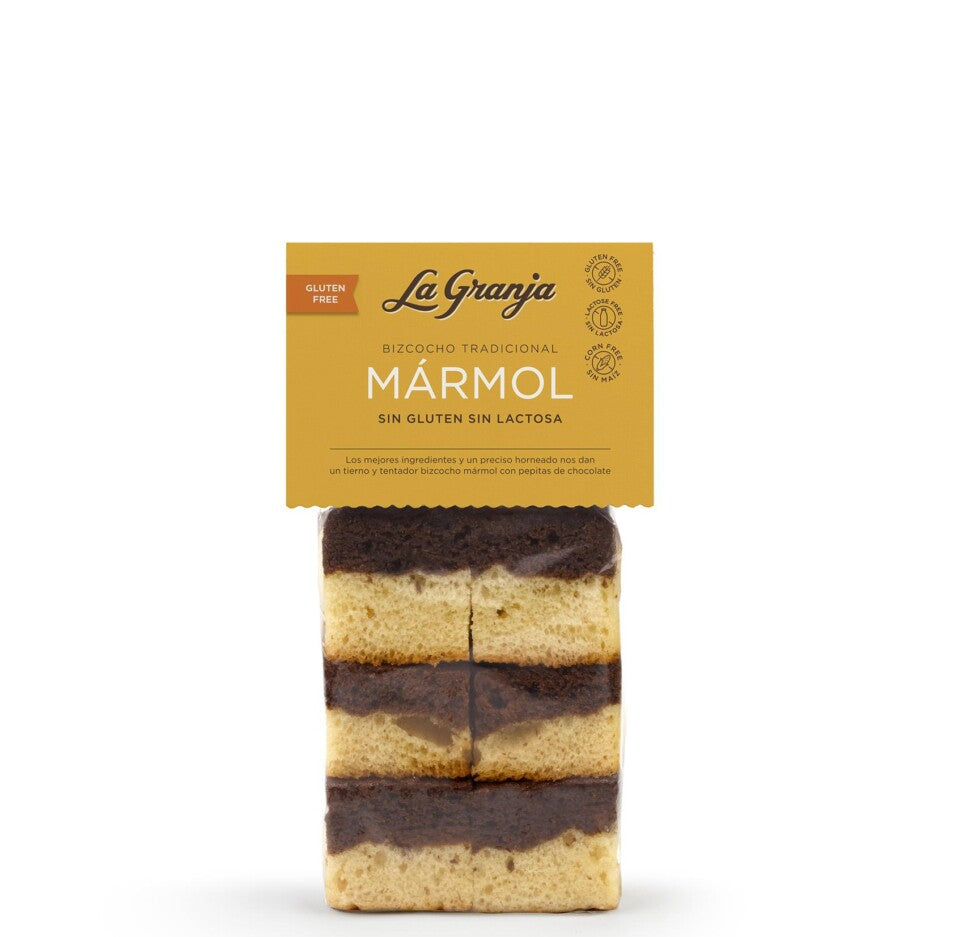 Bizcocho Mármol SIN GLUTEN 6 paq GRANJA