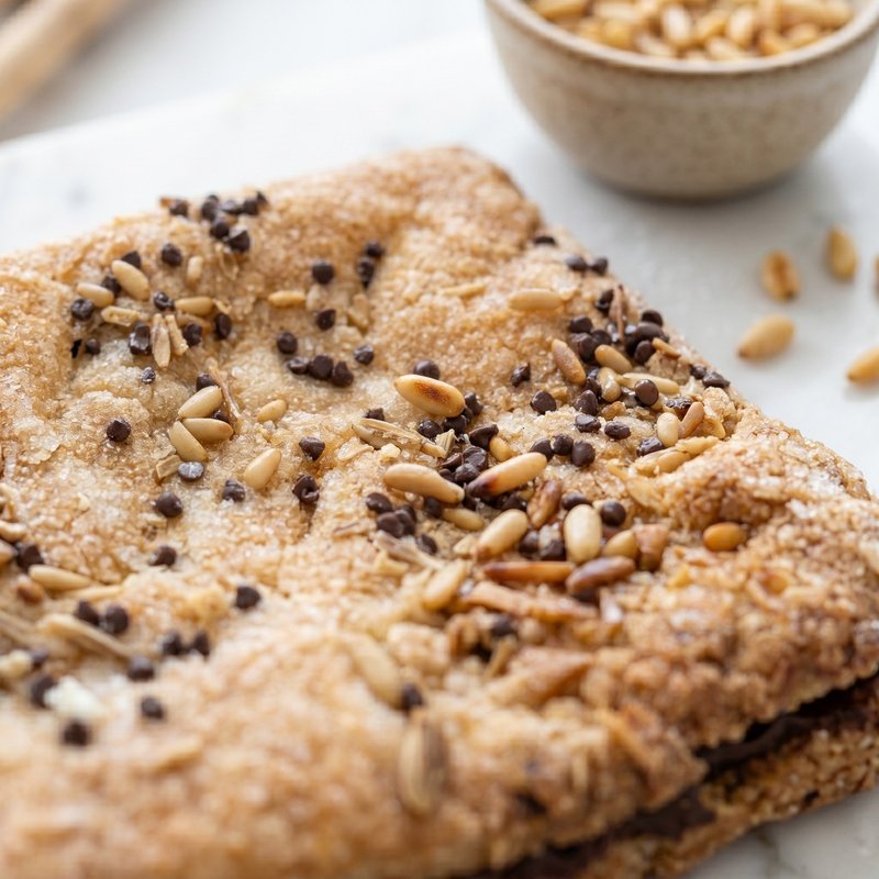 Coca Hojaldre Choco Chips 1/2 kg.