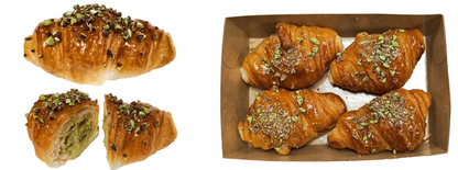 Croissant Pistacho 4ud 143g x10cu Belcan