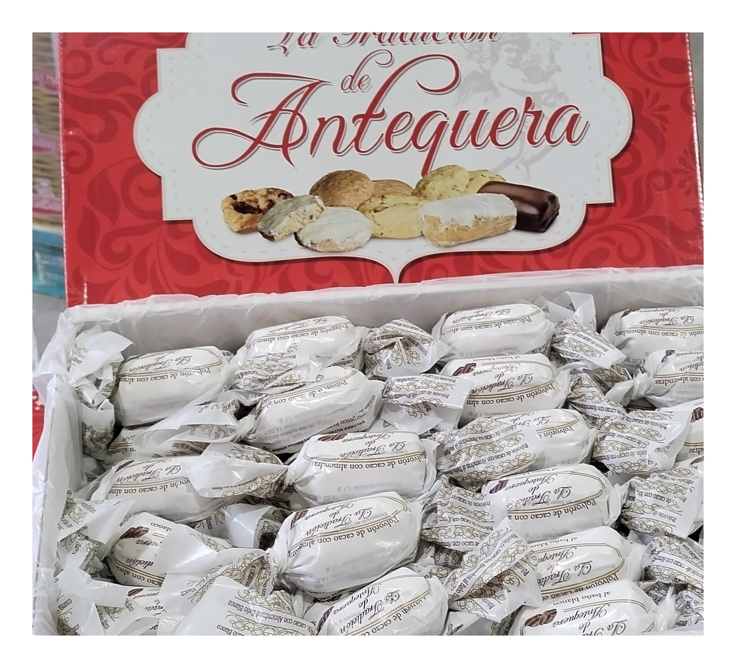 Polvoron Bañado Blanco La Tradicion 4kg